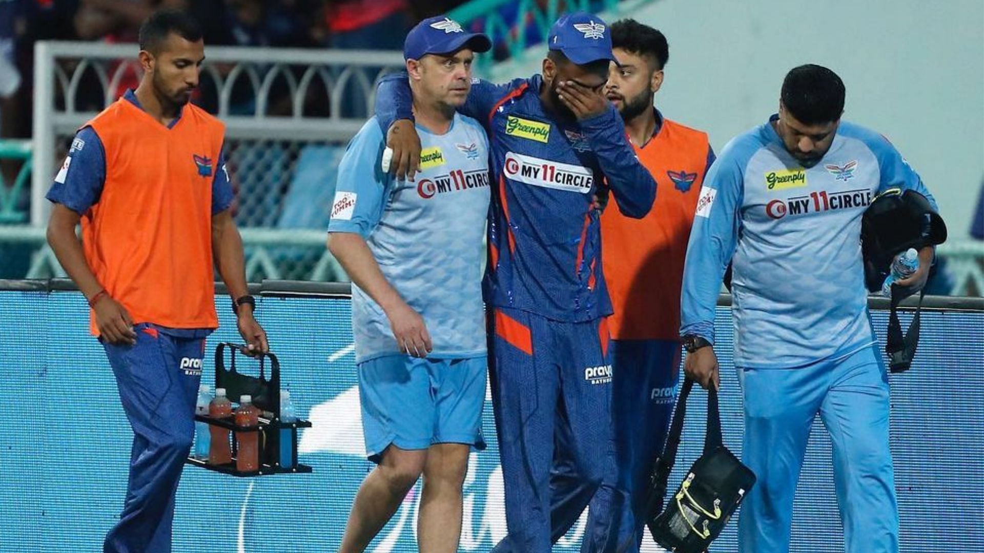 KL Rahul will need a surgery after injuring his thigh muscle and is likely to be out for a number of weeks (P.C.:Twitter)
