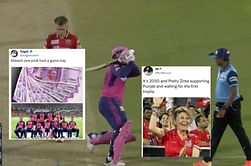 "At least one pink had a good day"- Top 10 funny memes after RR beat PBKS in IPL 2023 to keep their playoff hopes alive