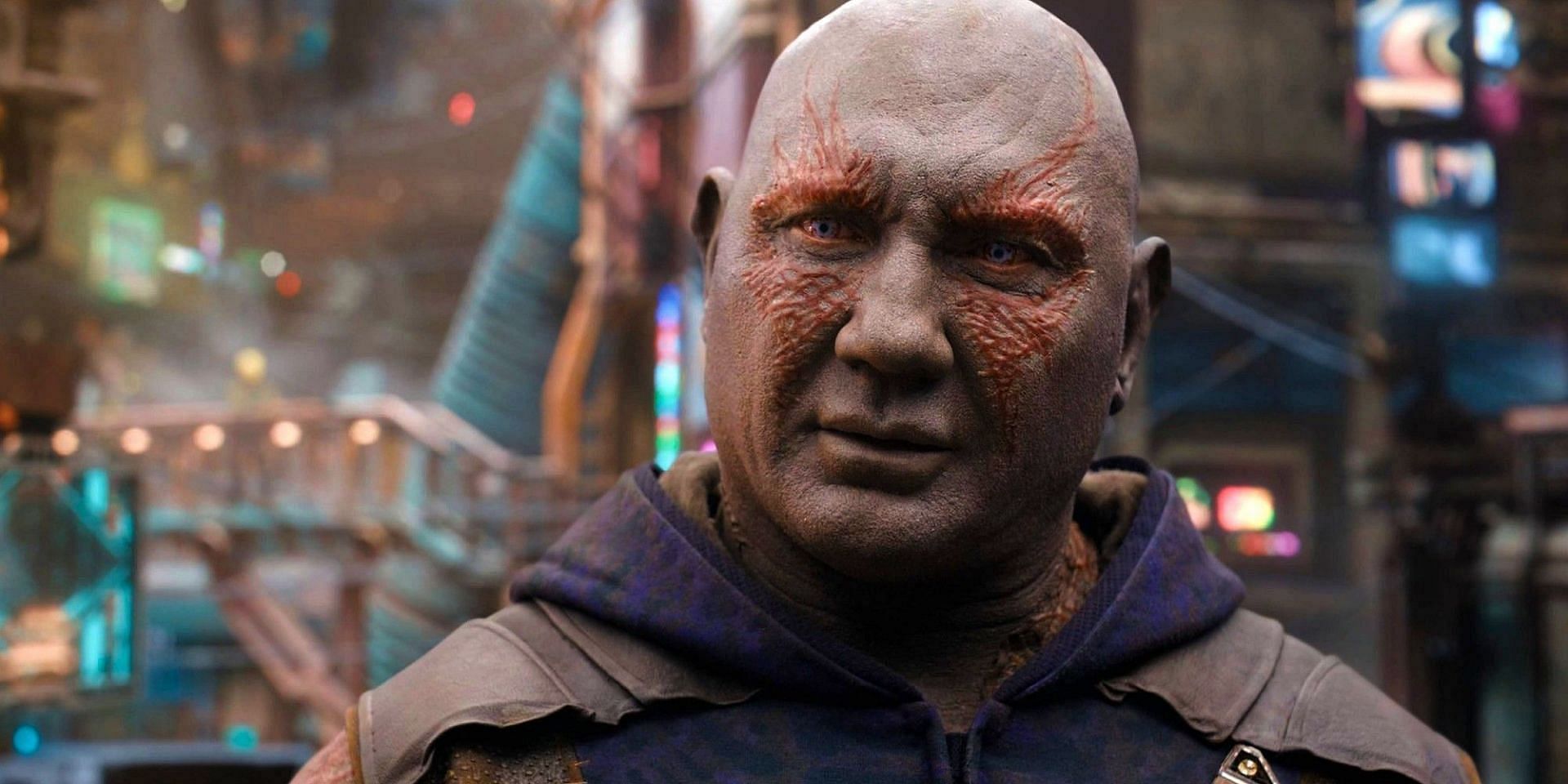 Dave Bautista in Guardians 3 (Image via Marvel)