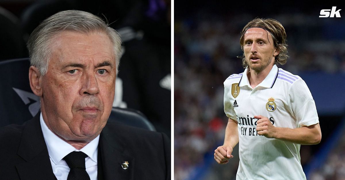 Luka Modric wants Carlo Ancelotti to stay at Real Madrid amid Brazil links.