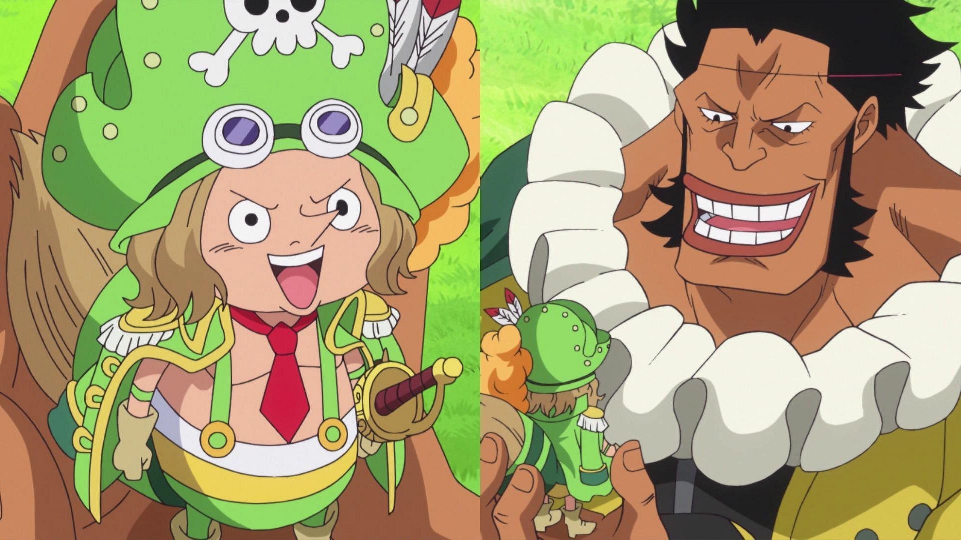 One Piece chapter 1084: Two Straw Hat Grand Fleet officers strike a ...