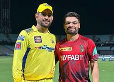 "Signing off for the night in style! "- Rinku Singh takes MS Dhoni's autograph on jersey after the CSK vs KKR clash at the Chepauk
