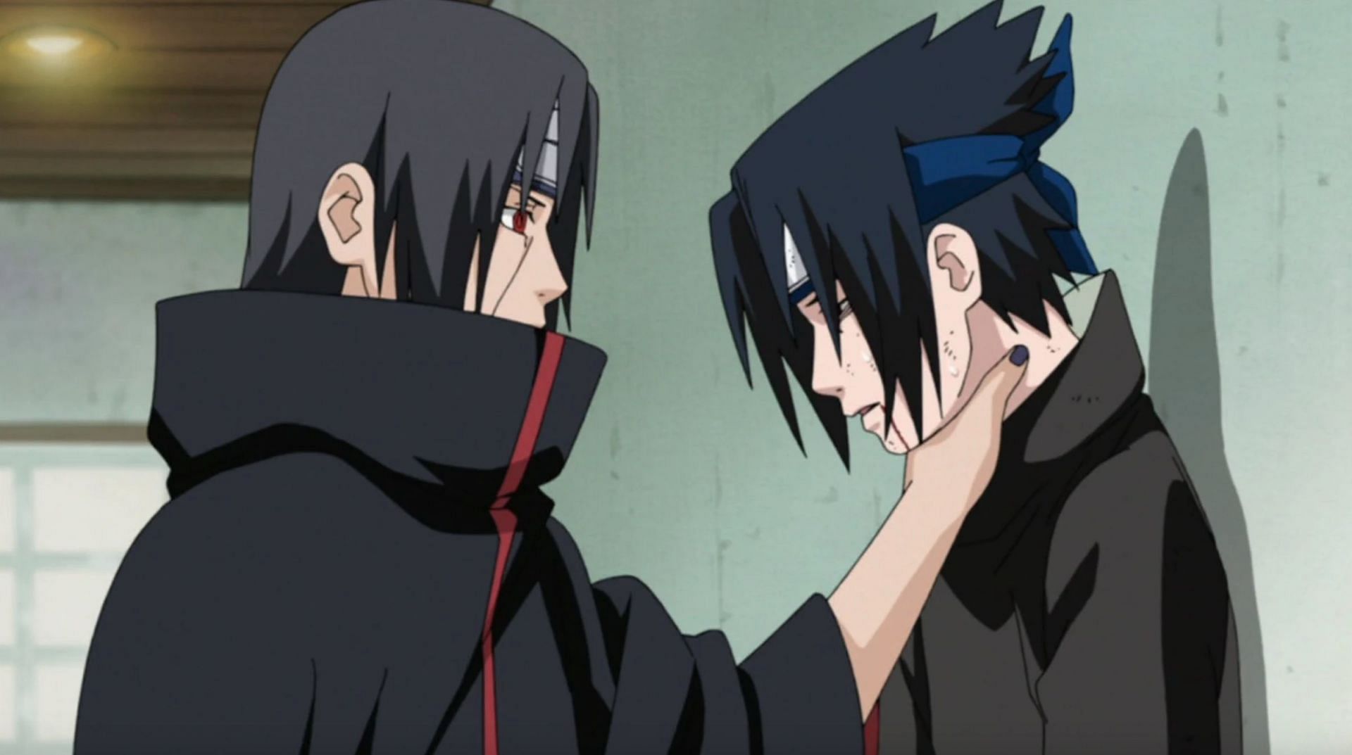 Anime siblings: Sasuke and Itachi Uchiha (image via Studio Pierrot)