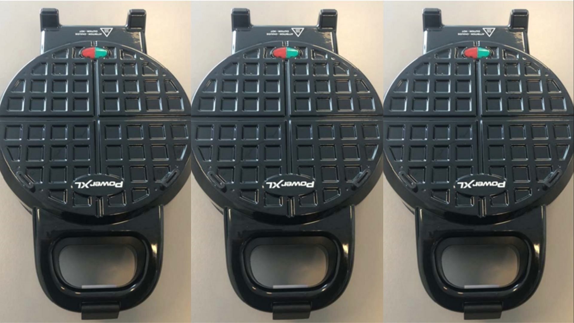 Nearly 456,000 of the recalled PowerXL Stuffed Wafflizer waffle makers could cause burns that may or may not require medical attention (Image via CPSC/Health Canada)