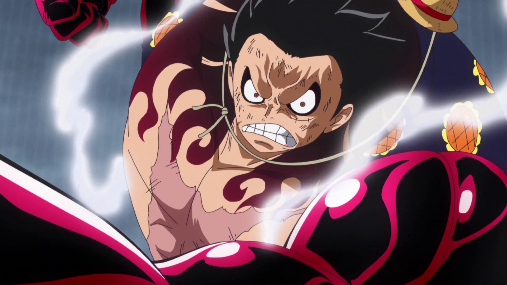 Luffy's Gear 4 Boundman as seen in One Piece (Image via Toei Animation, One Piece)