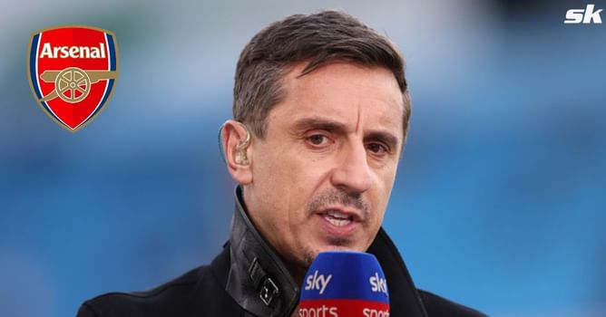 "The instigator should be the one that gets booked" - Gary Neville calls for PL rule to be scrapped after incident in Arsenal-Newcastle clash