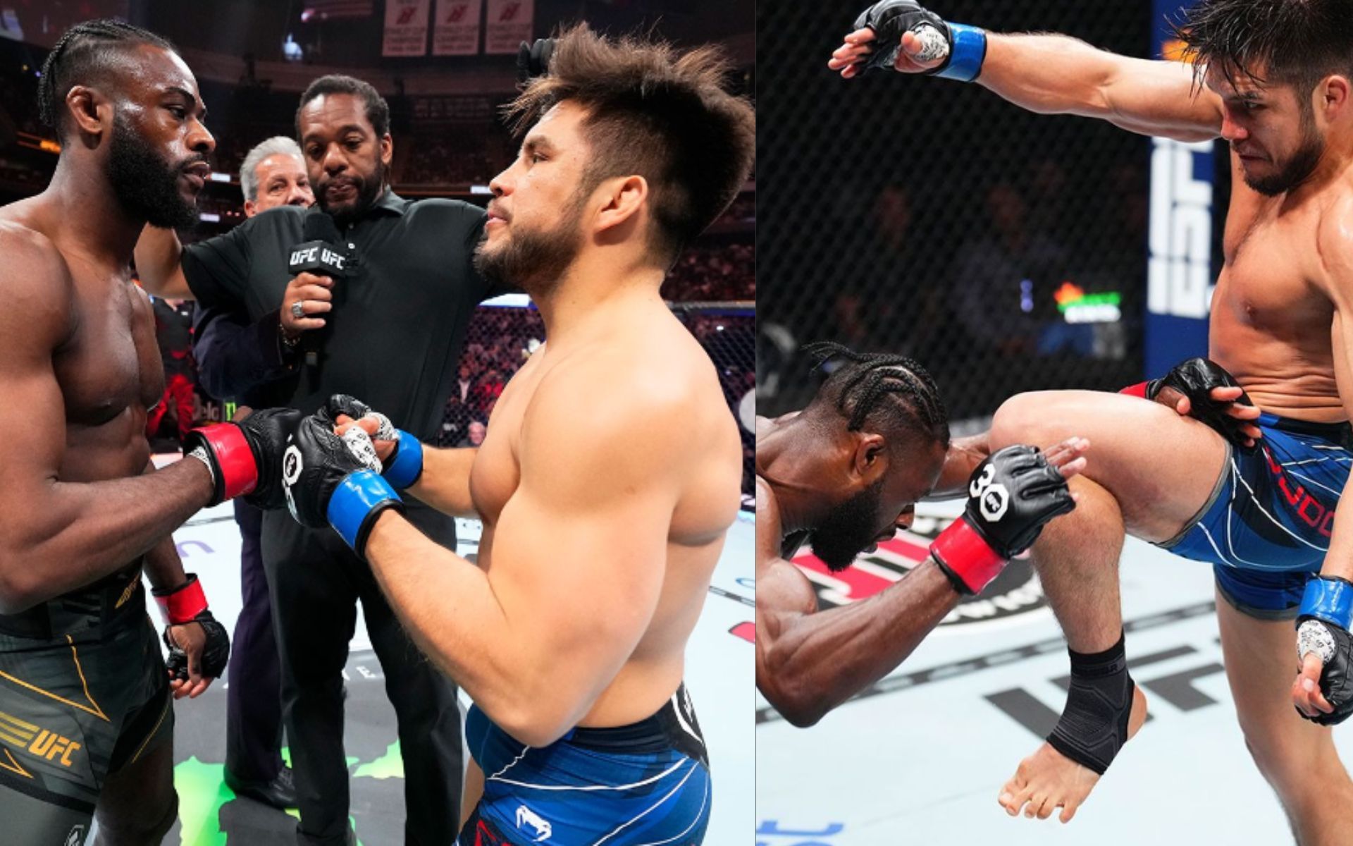 UFC judge cost Henry Cejudo fight at UFC 288 [Images via: @ufc_brasil on Instagram]