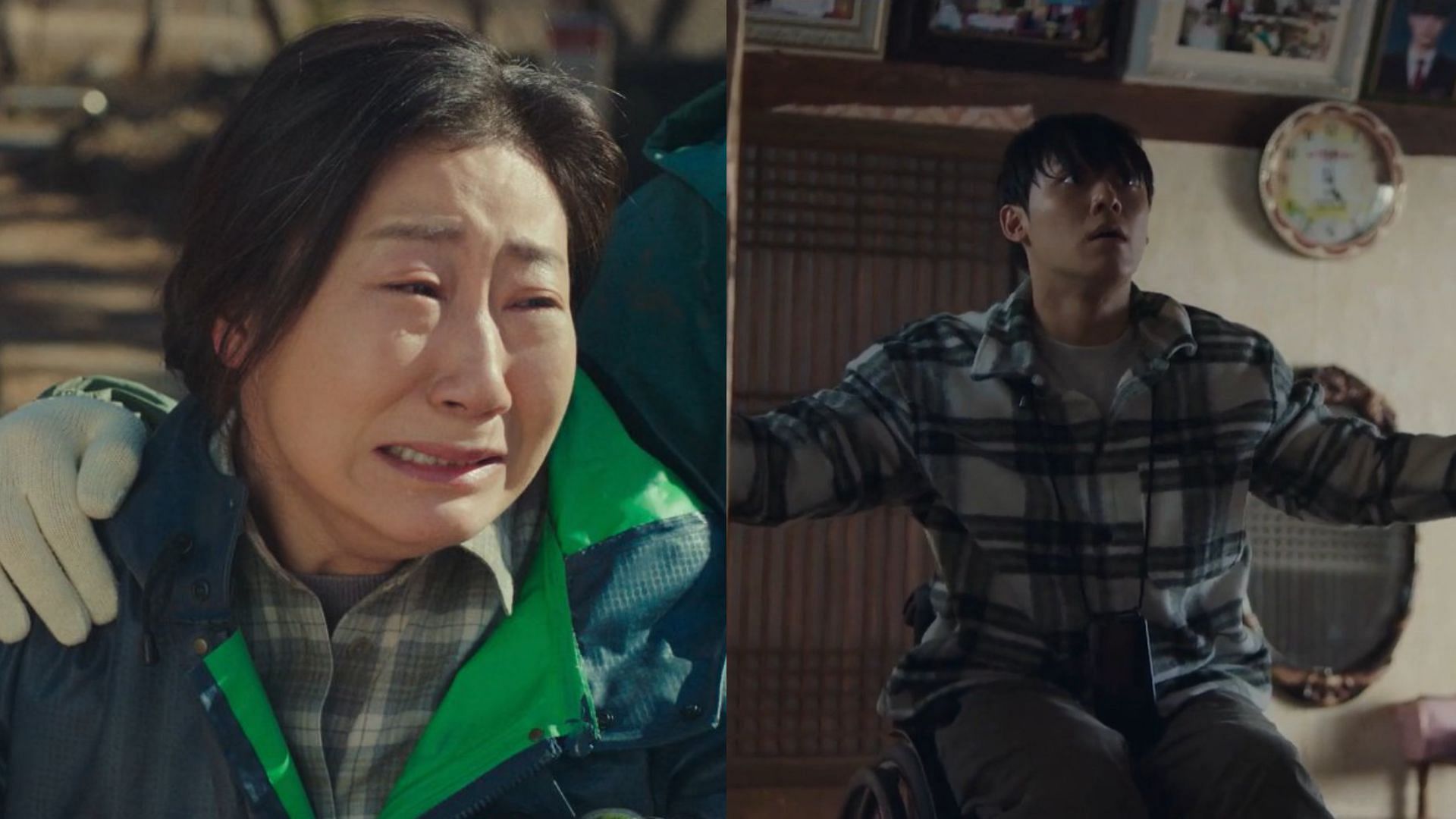 The Good Bad Mother episode 7 sees Young-soon preparing Kang-ho for a life without her (Images via Twitter/cumber_joonie and minyeajis)