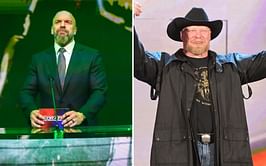 Triple H reveals his decision about Brock Lesnar's future status on the RAW before Backlash 2023