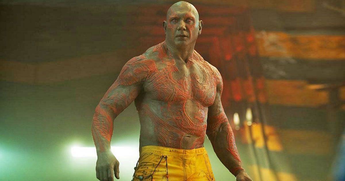 Dave Bautista in Guardians of the Galaxy (Image via Marvel)