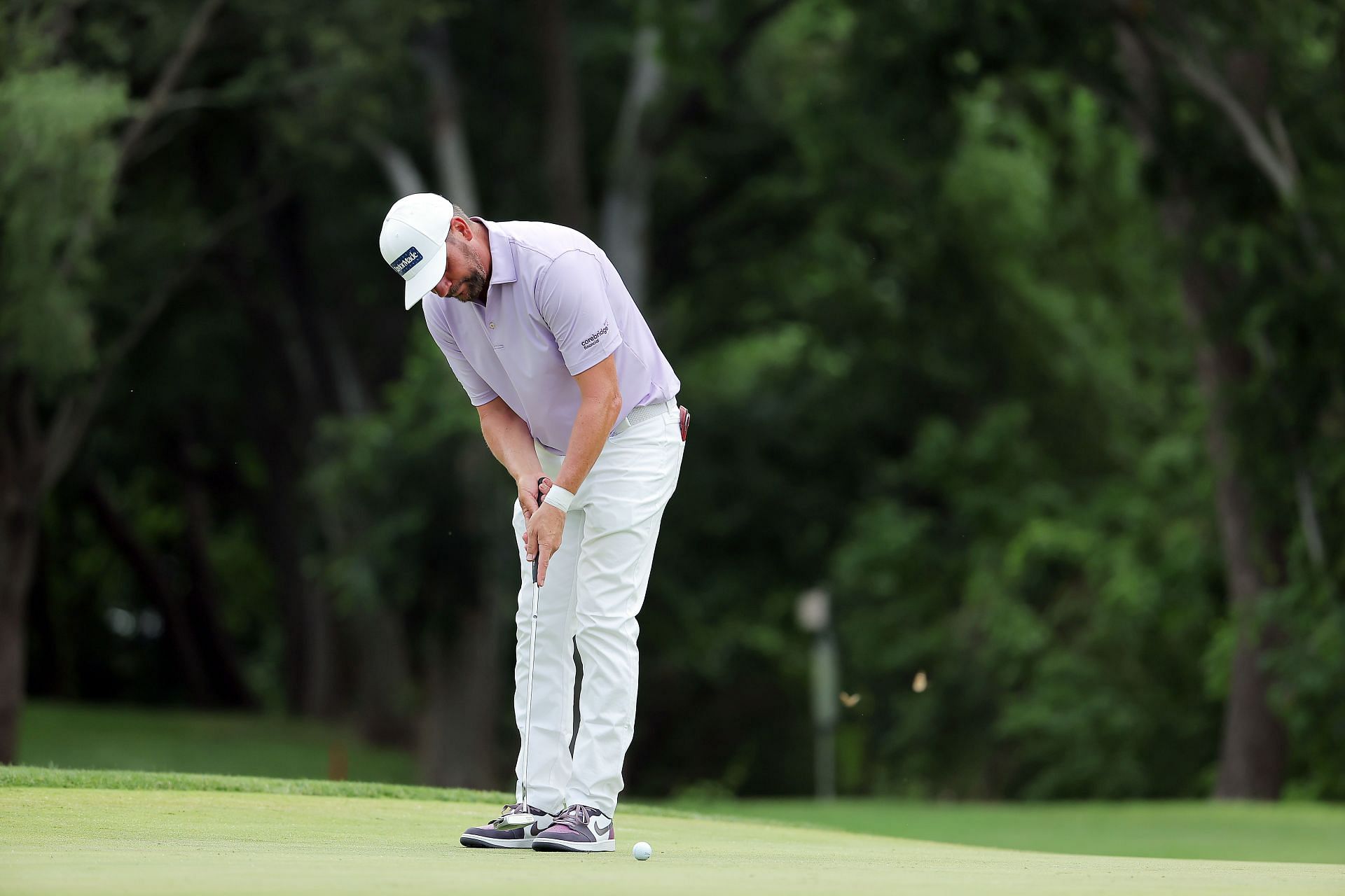 Michael Block during the first round of the 2023 Charles Schwab Challenge