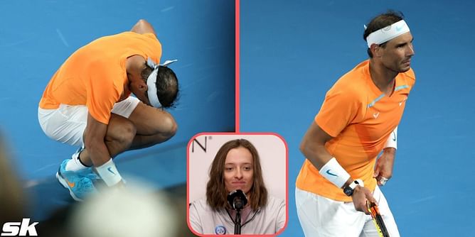 Iga Swiatek: "I don't want to see Rafael Nadal suffering a lot"