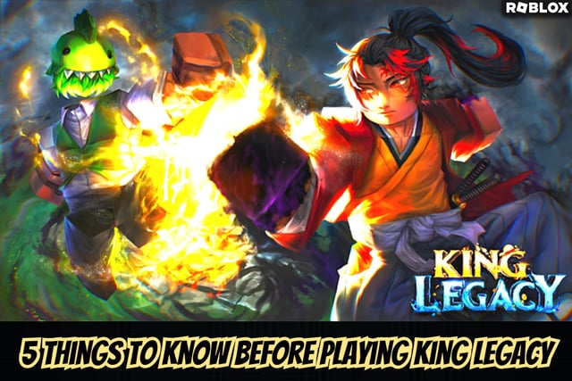 Kin Roblox 5 things you should know before playing Roblox King Legacy