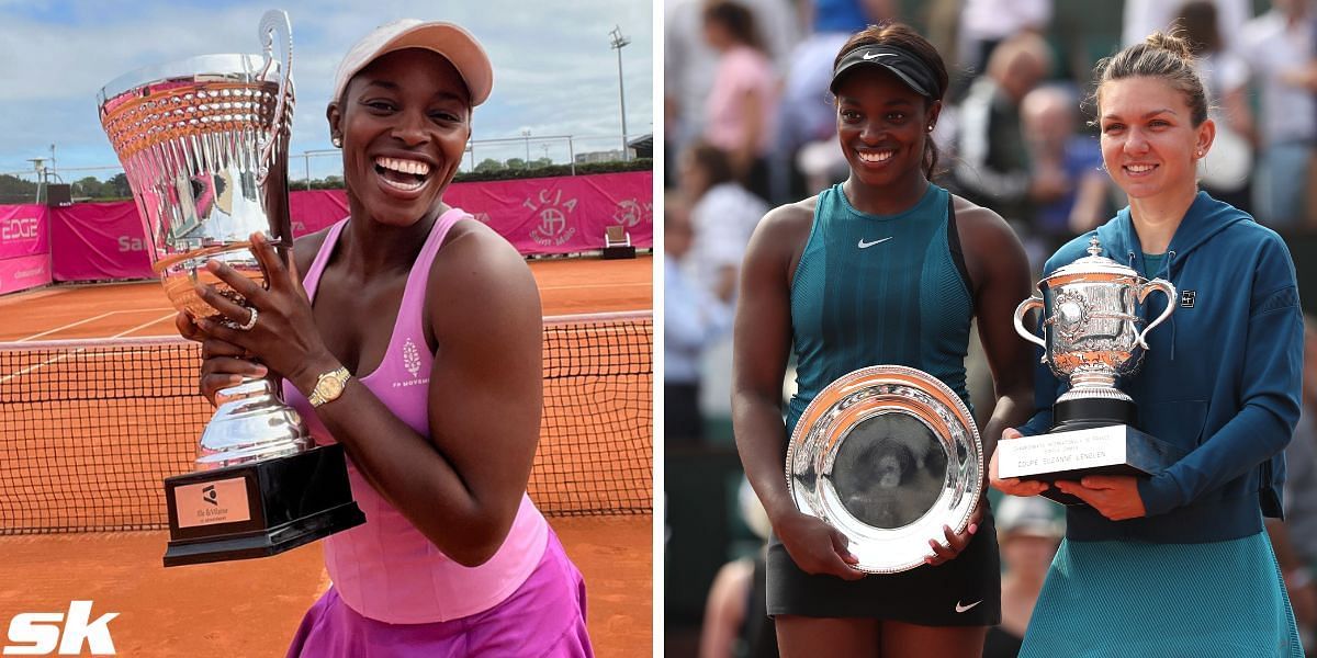 Sloane Stephens won her first title of the year in Saint-Malo