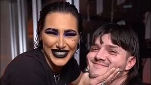 "God I’m lucky" - WWE Superstar Rhea Ripley reacts after sharing romantic moment with Dominik