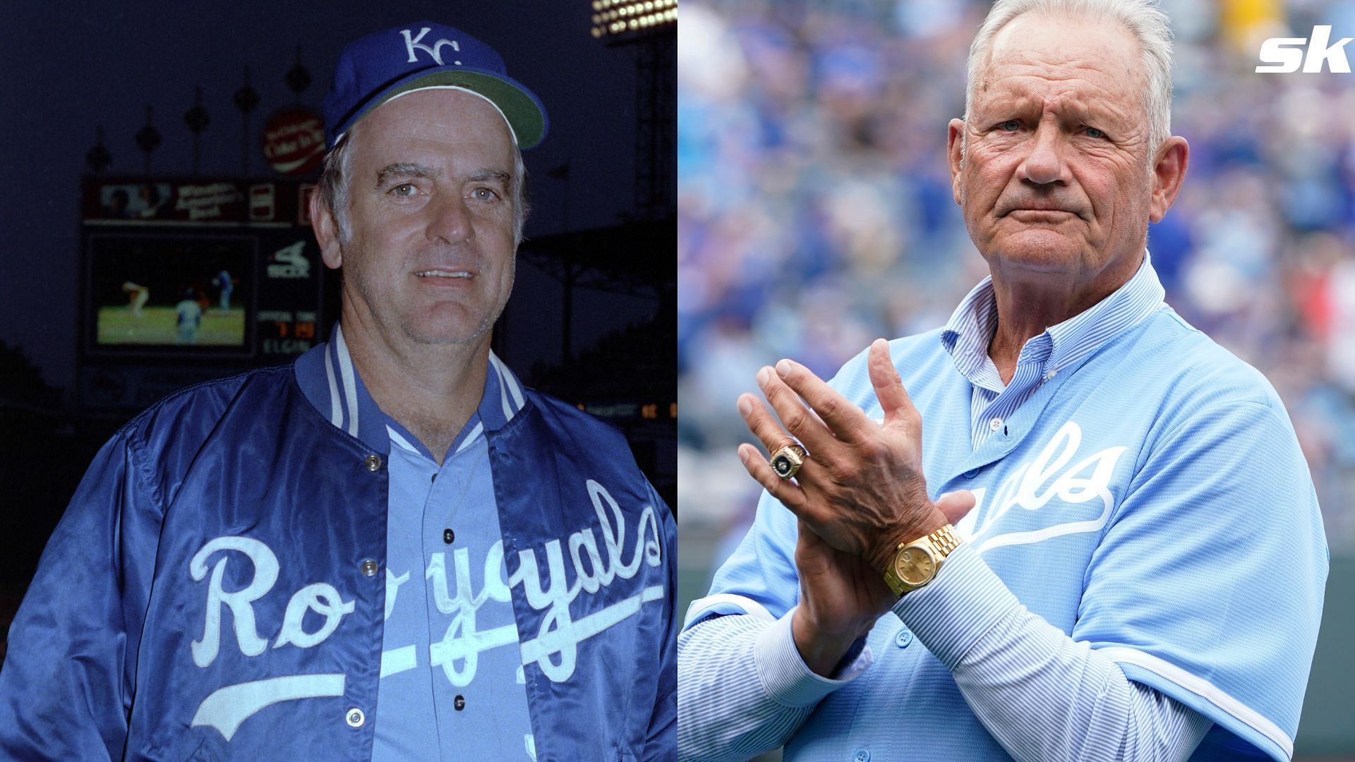 When former Royals right-handed pitcher Gaylord Perry was caught red-handed while desperately attempting to cover up for George Brett