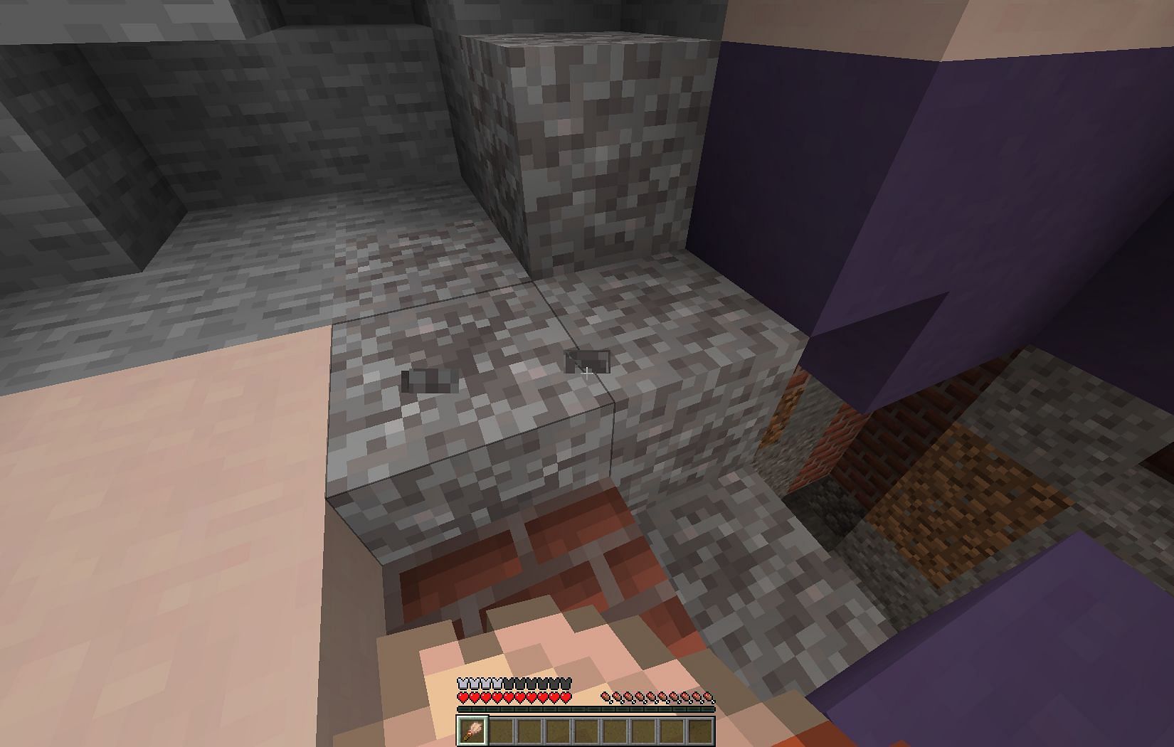Use a brush on suspicious gravel to get shards and items (Image via Mojang)
