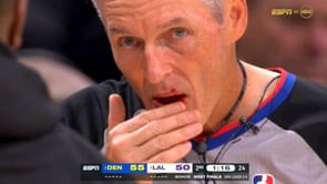 “You’ve been wanting to do that for 25 years” – Scott Foster to LeBron James after collision