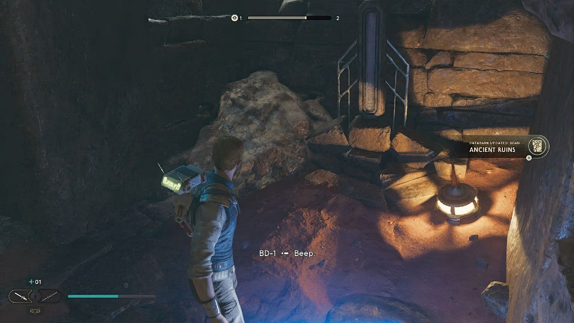Databank Entry #2 Location in Halls of Ranvell (via RESPAWN)