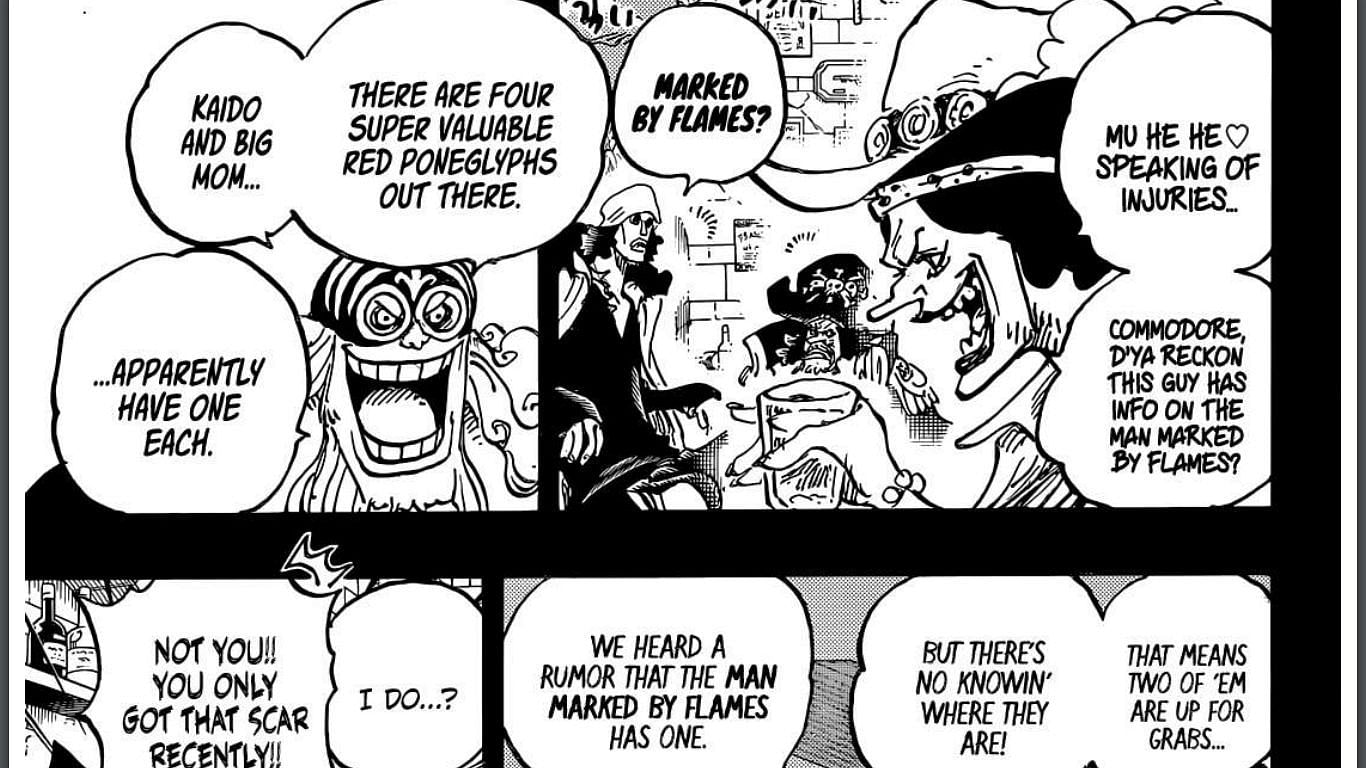 One Piece The Man Marked By Flames Might Be Monkey D Dragon