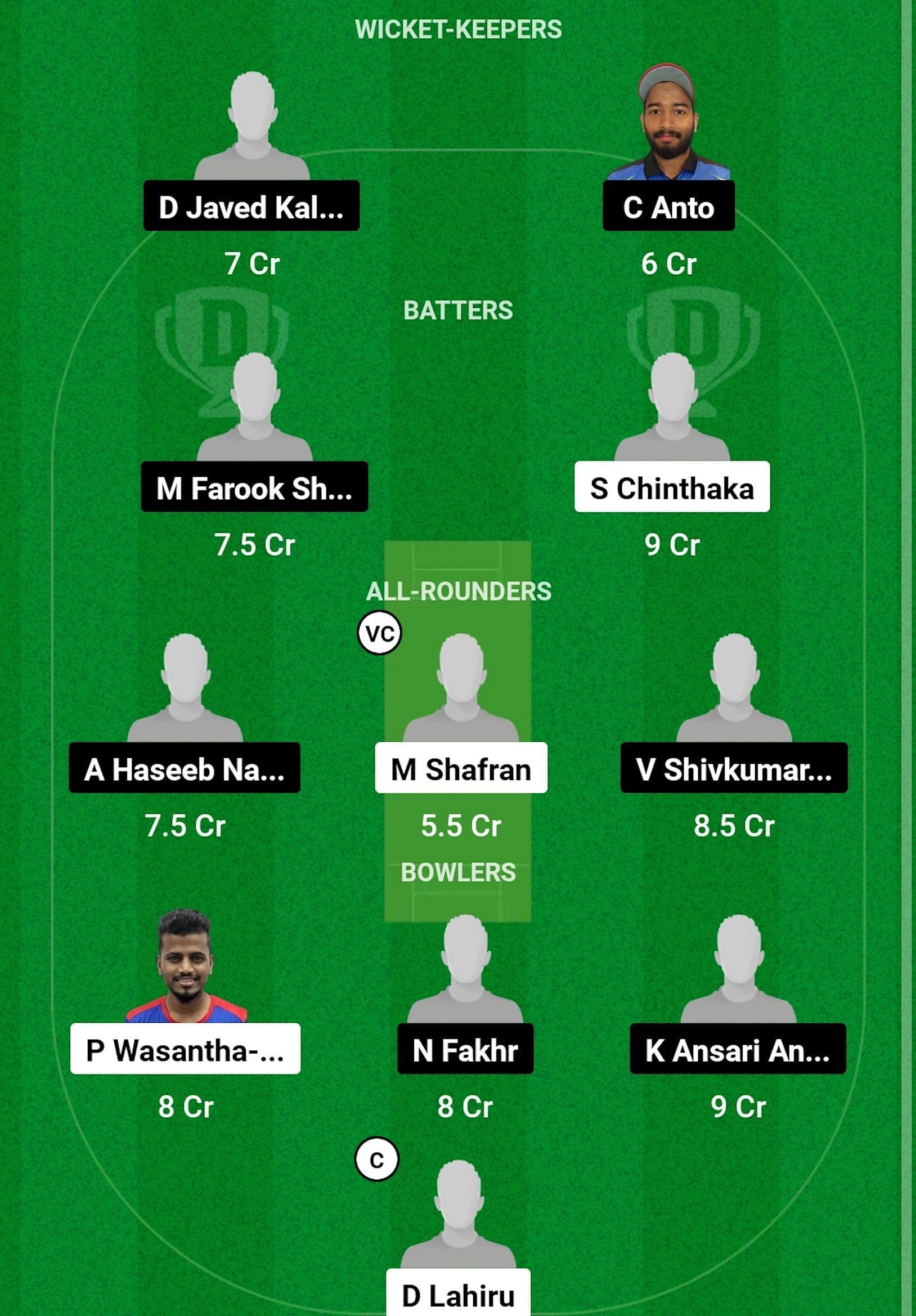 CECC vs STA Dream11 Prediction, Match 41, Head-to-head Team