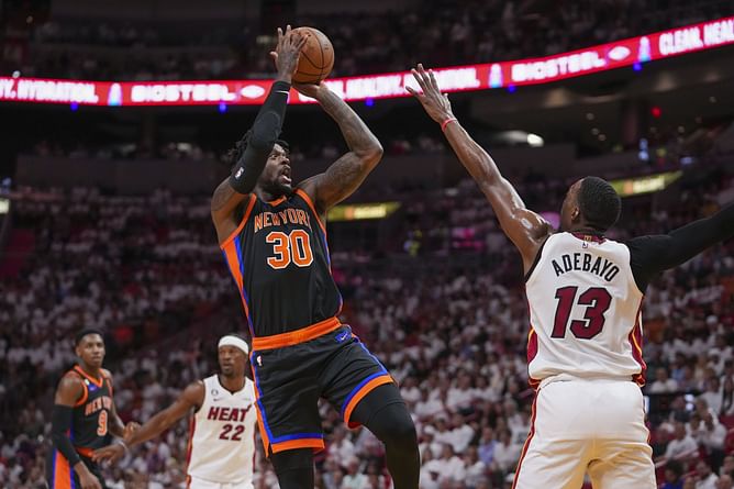 Is Julius Randle playing tonight against the Heat? Latest injury update on Knicks' star ahead of matchup (10th May 2023)