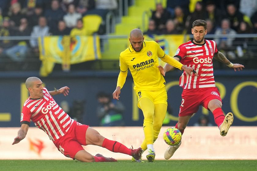 Girona fc vs villarreal cf lineups