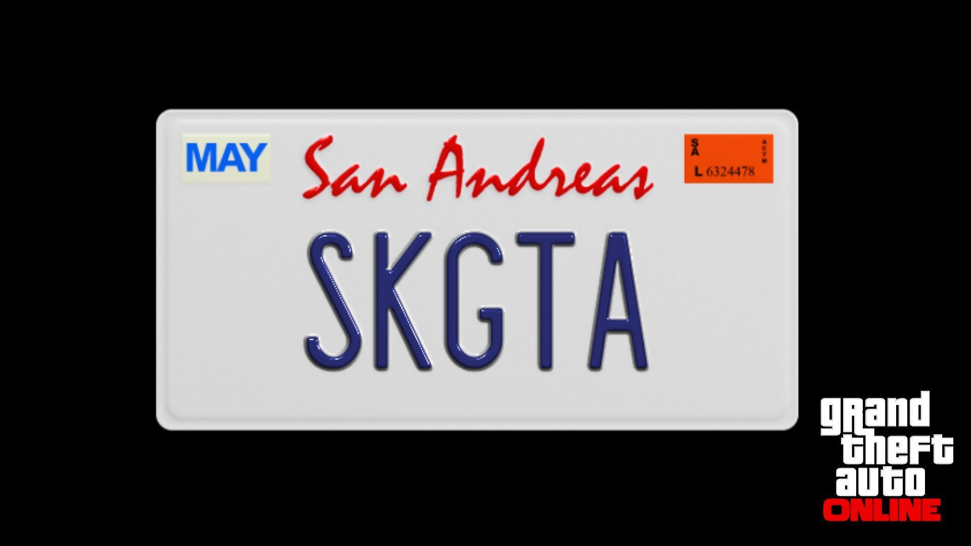 Easy steps to create custom license plates in GTA Online (Image via Sportskeeda)