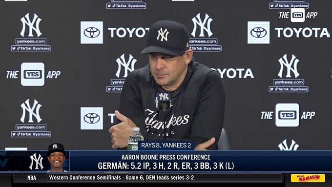 Yankees Fans Thought Aaron Boone Was Being Fired Last Night - The Spun:  What's Trending In The Sports World Today