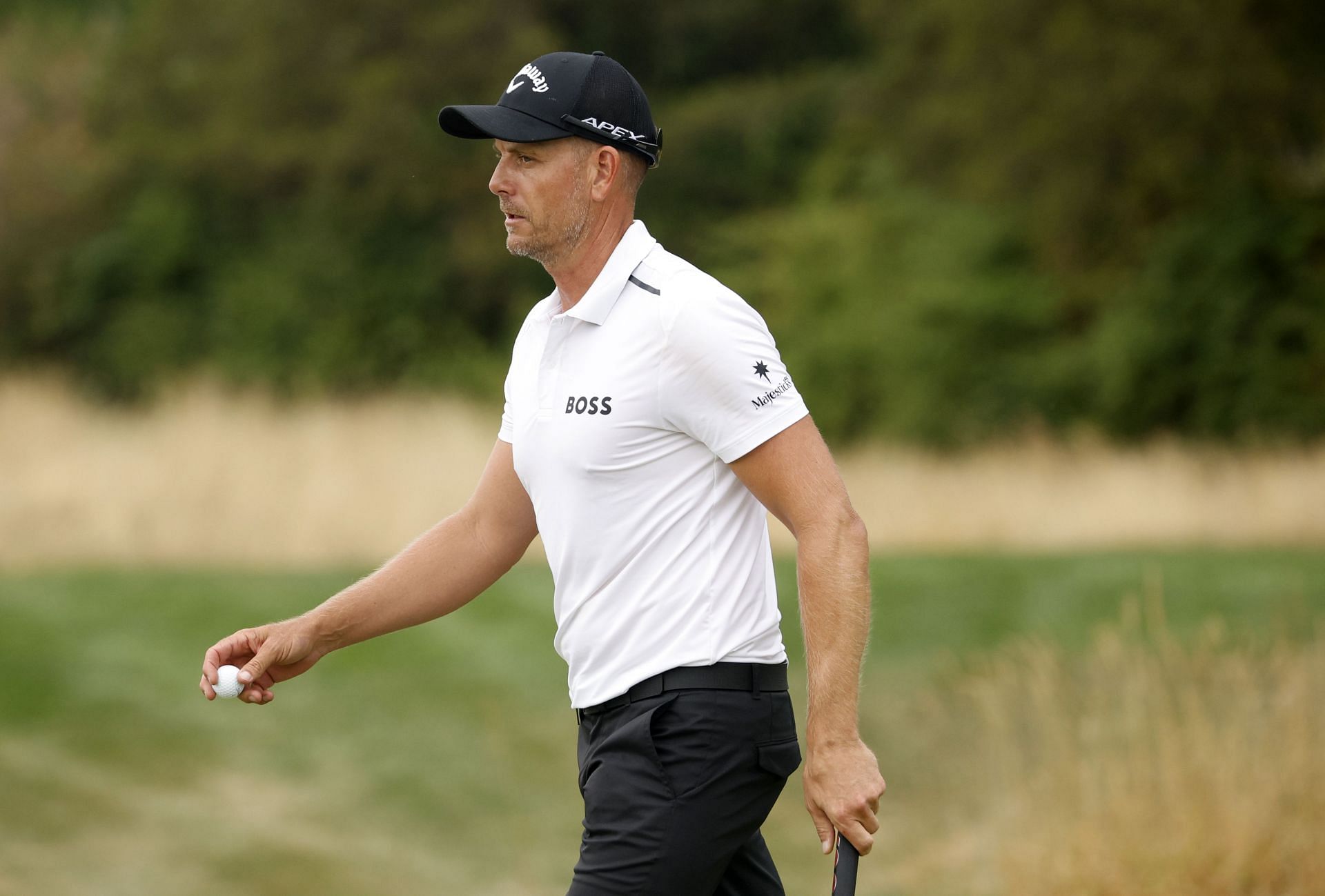 Henrick Stenson at the LIV Golf Invitational - Bedminster, July 29, 2022 (Image via Getty).