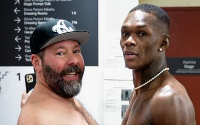 Bert Kreischer's fight challenge led to UFC champ Israel Adesanya's surprise comedy show appearance in New Zealand