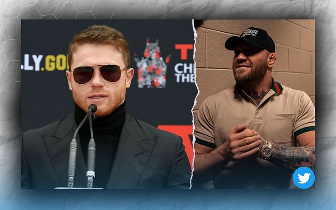 Conor McGregor swiftly fires back at 'little ginger sausage' Canelo Alvarez