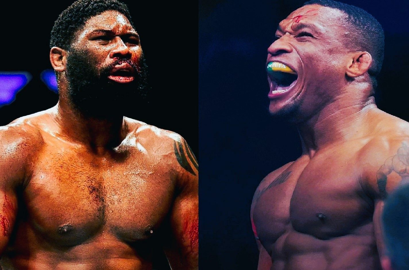 Blaydes vs. Almeida [Images via @malhadinho &amp; @razorblaydes265 on Instagram]