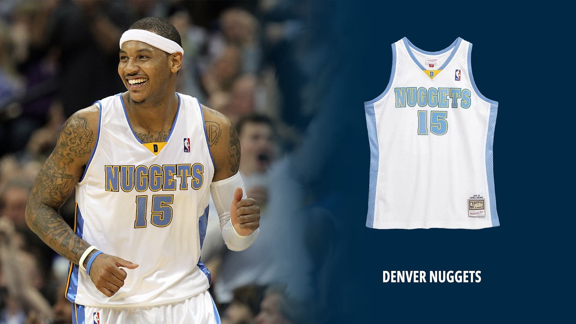 The Nuggets had an amazing design of jerseys