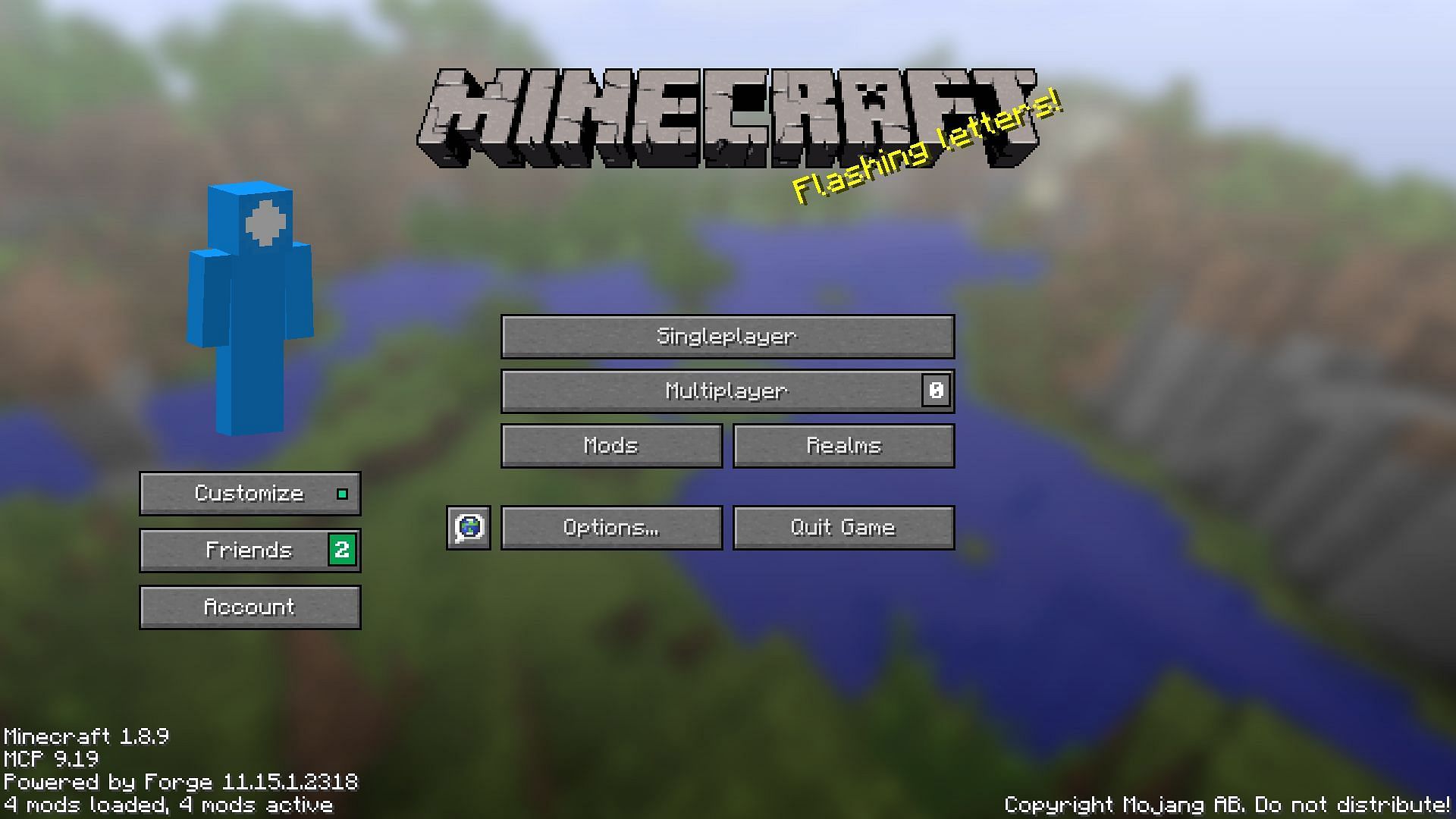 A particular Minecraft Java mod allows players to invite friends to a singleplayer world without using LAN (Image via Essential.gg)