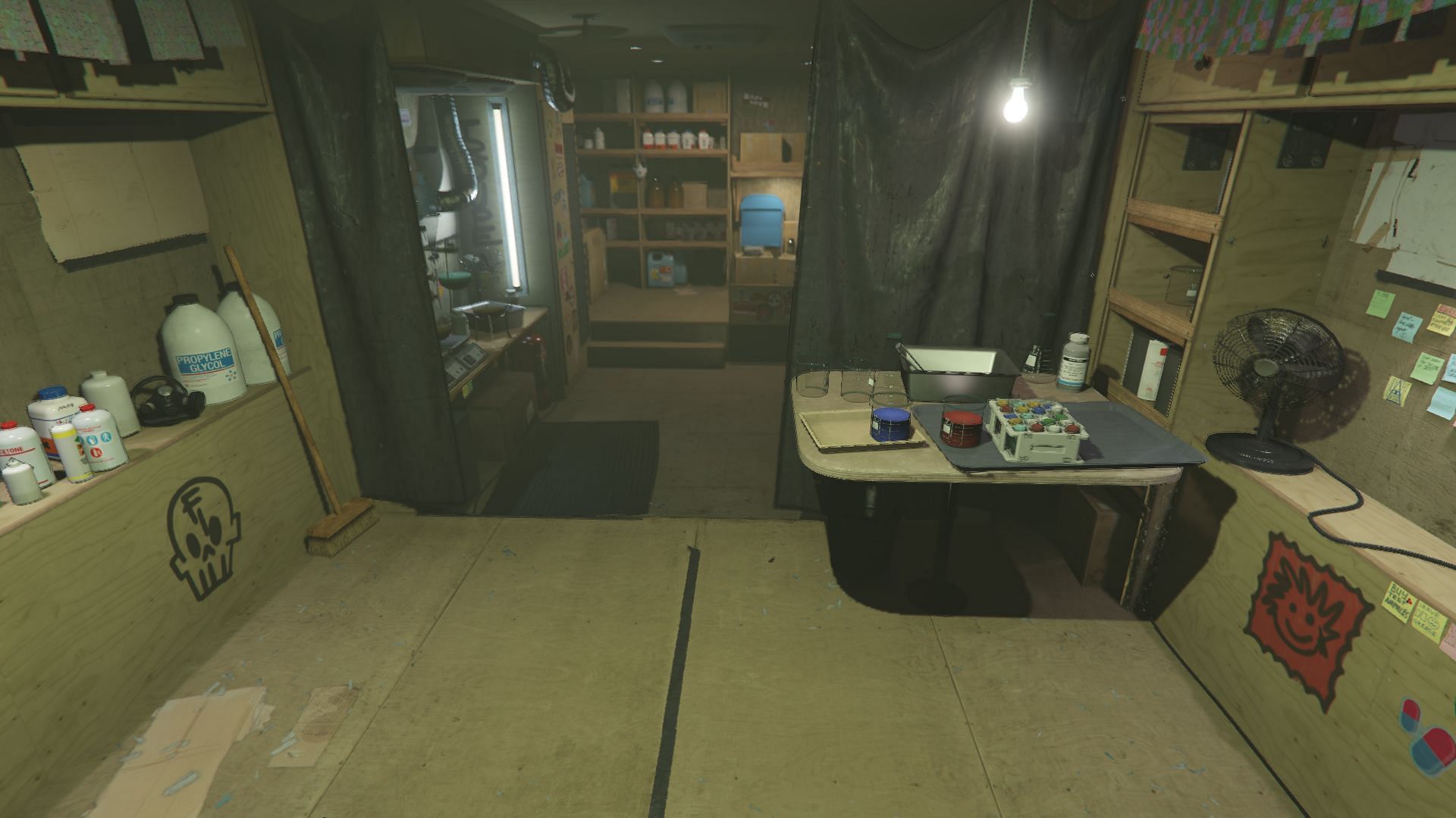 The table on the right of this image is where you can do this step (Image via GTA Wiki)