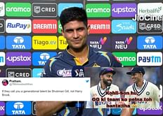 "Century nahi maarni thi 90 runs maarke Sachin paaji ko khush karna tha"- Fans react after Shubman Gill's scintillating 94* in GT vs LSG clash