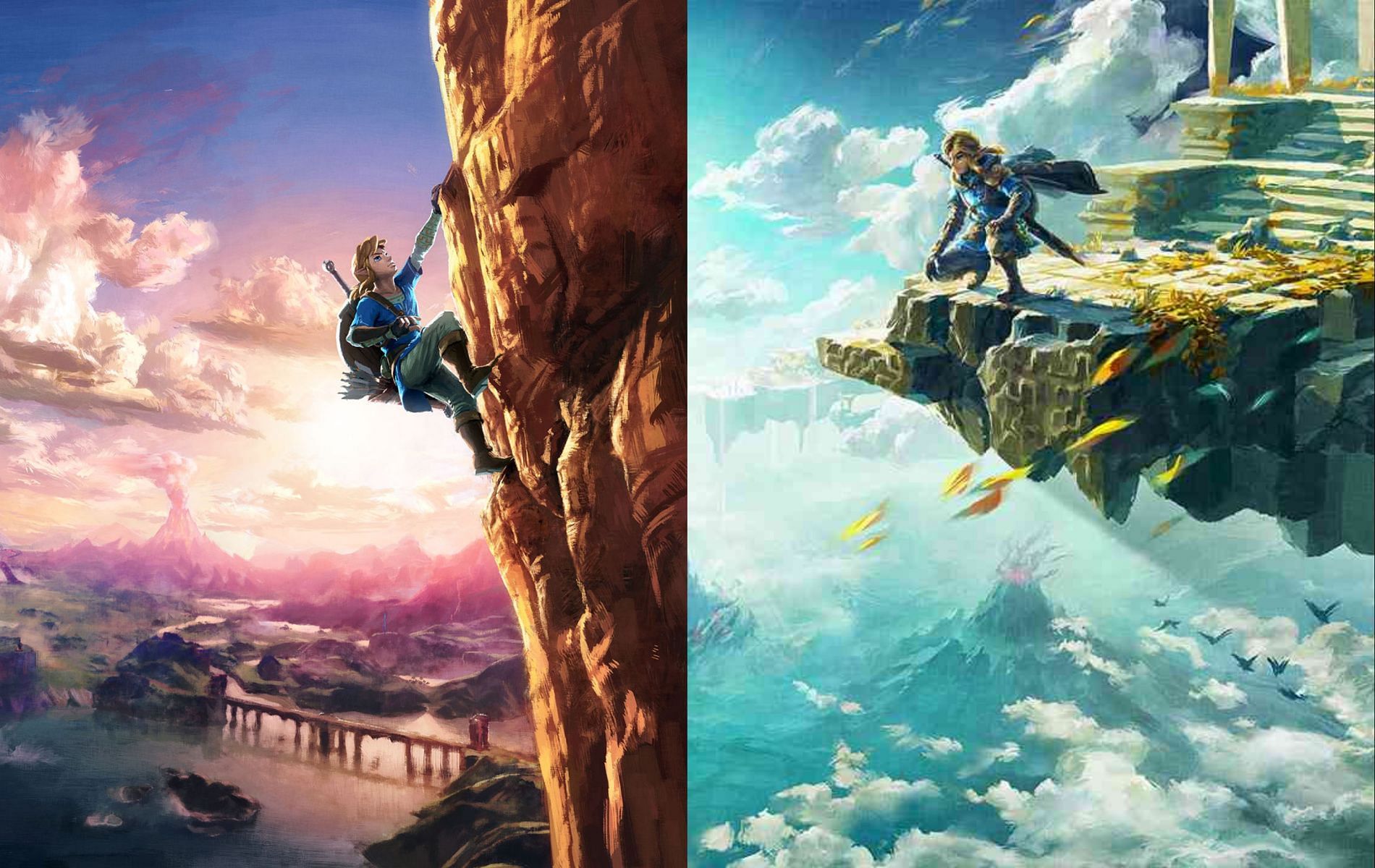 The Legend of Zelda series has undergone a revolution with the latest two entries (Images via Nintendo)