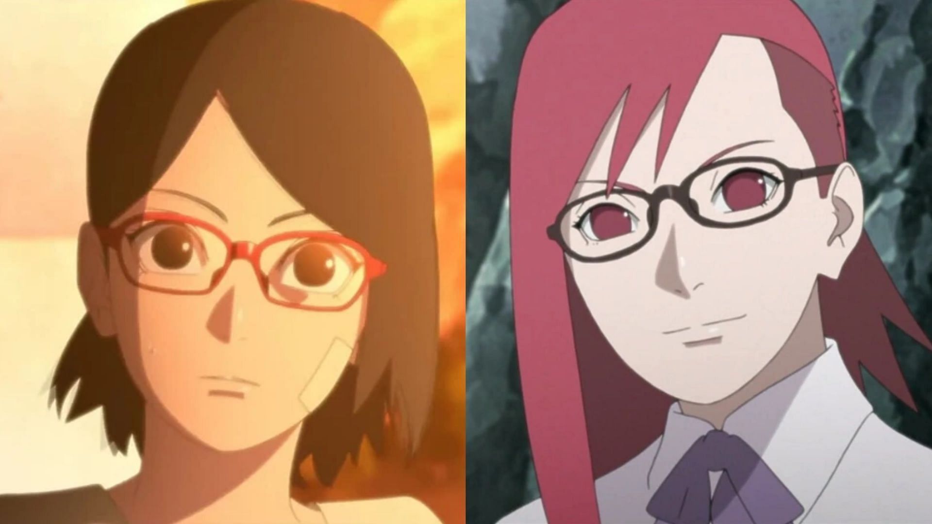 Irmã da sarada filha da Karin uzumaki.