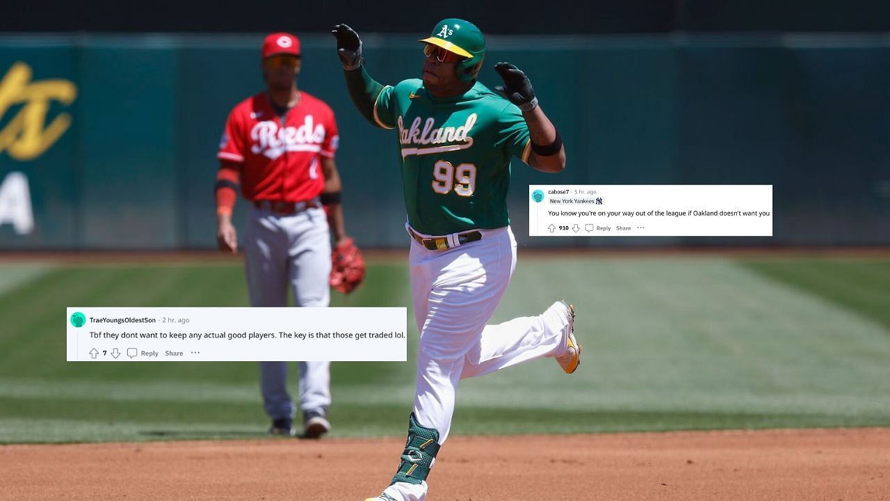 The Oakland Athletics cut Jesus Aguilar today
