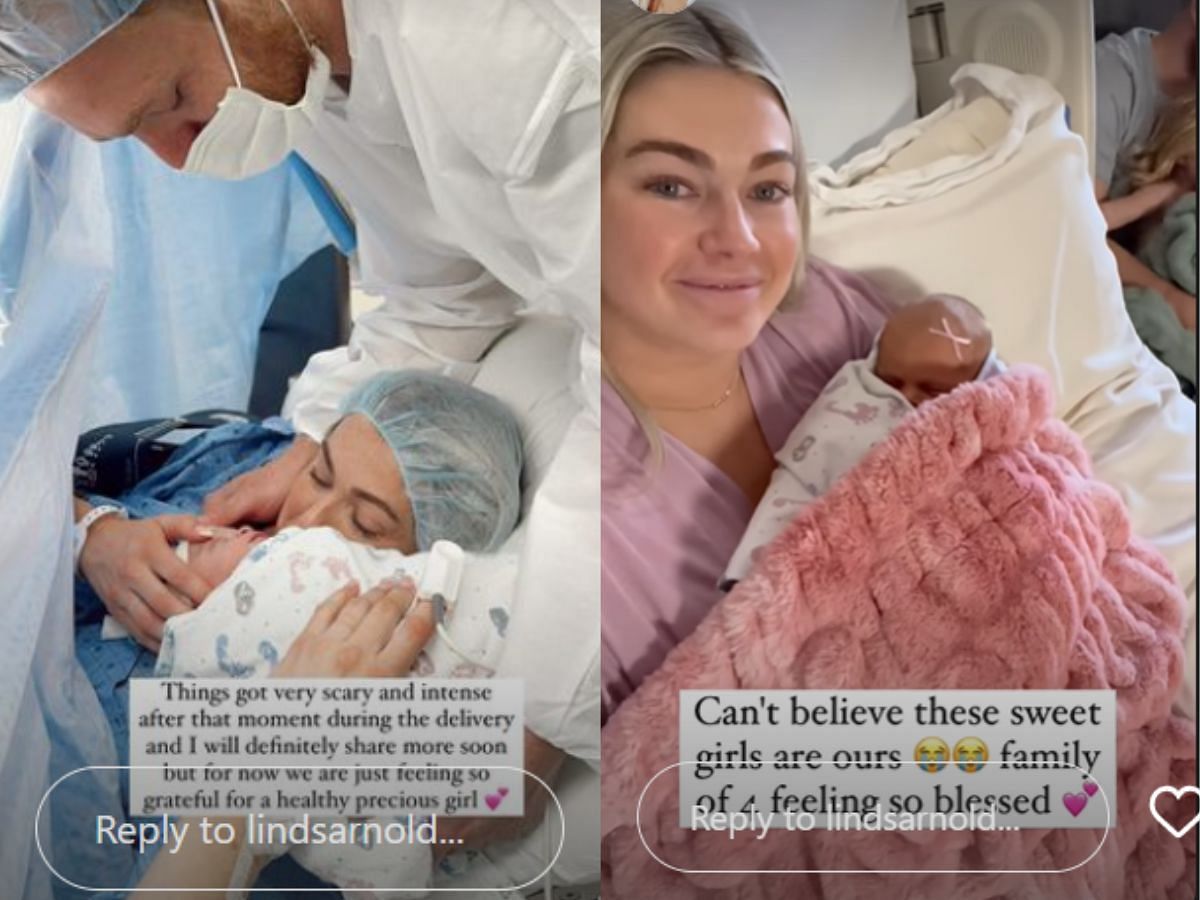 Lindsay and Samuel Lightner have two daughters now (Image via lindsarnold/ Instagram)