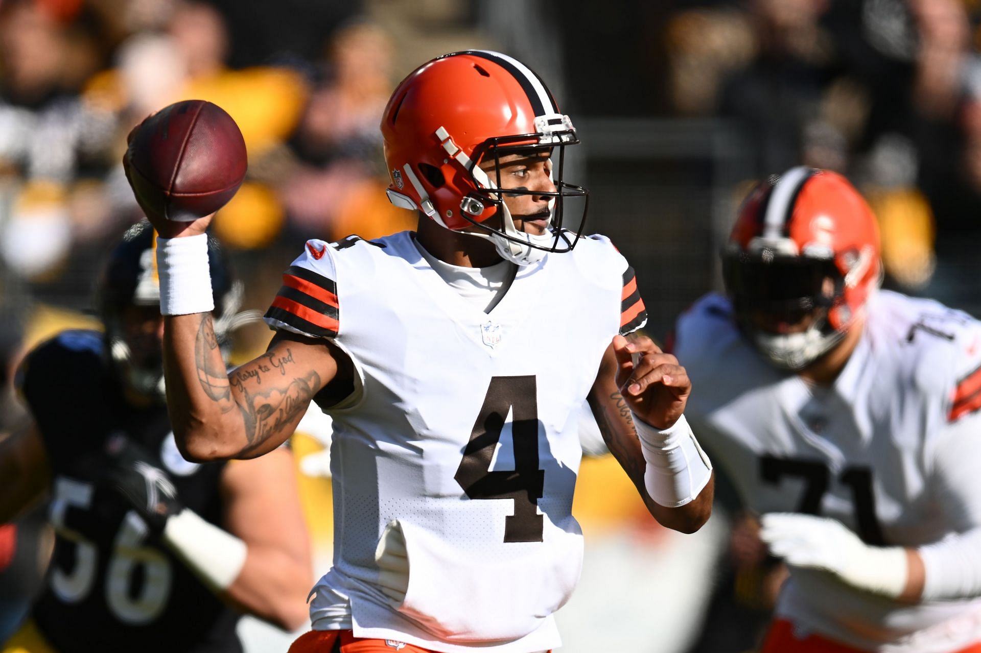 Deshaun Watson caught speeding on Ohio Turnpike.