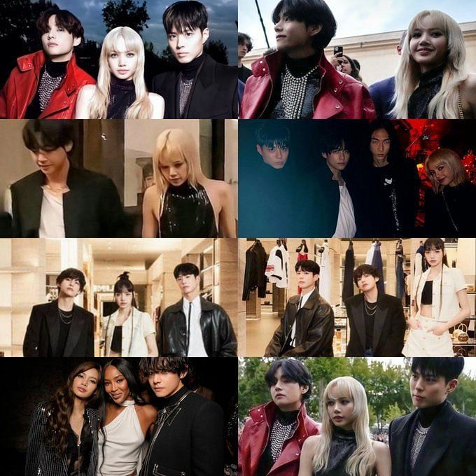 BTS' V- BLACKPINK's Lisa pose together at Naomi Campbell's birthday party  amid dating rumours with Jennie