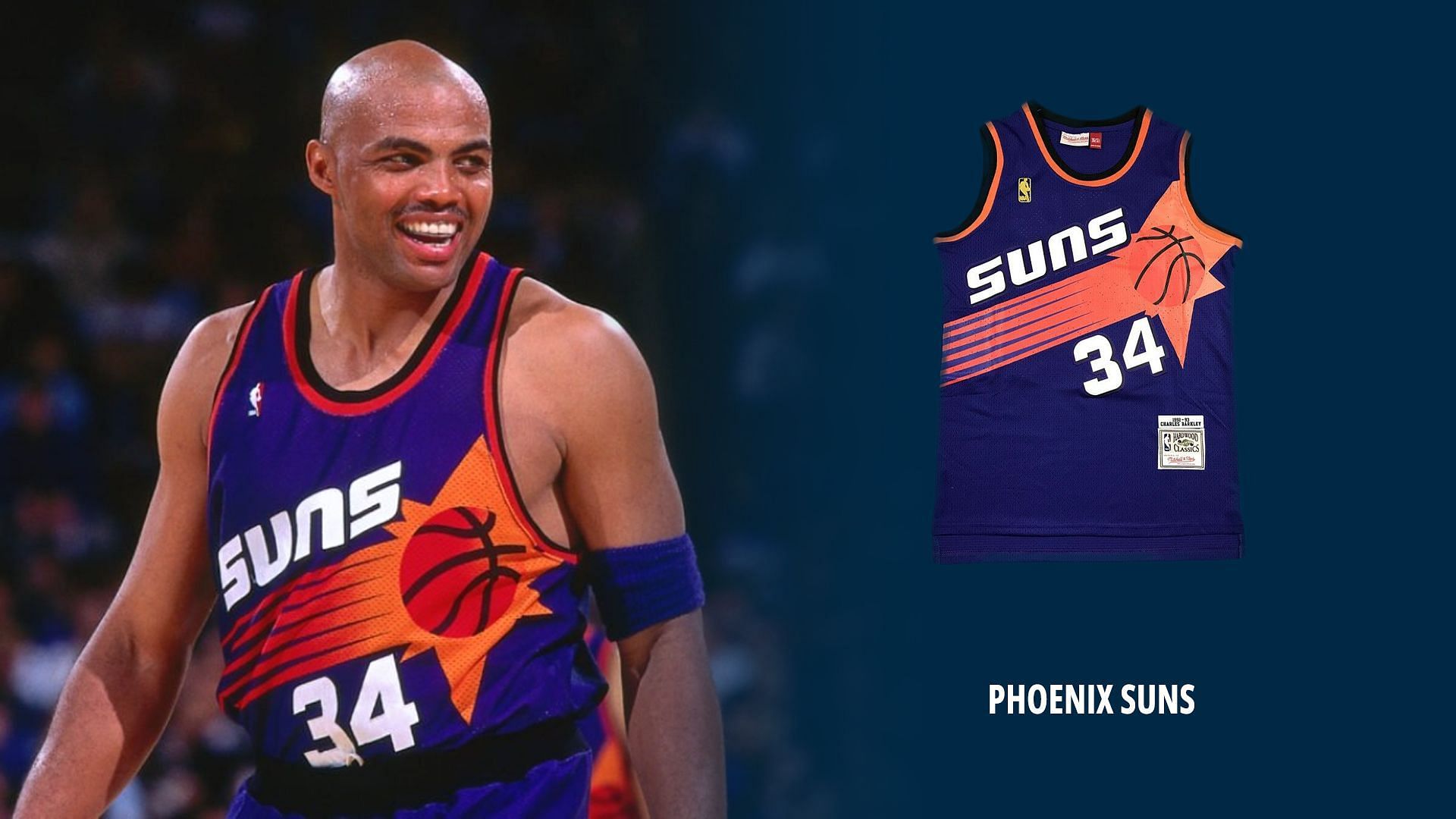 Charles Barkley wore some of the most iconic NBA jerseys during his prime