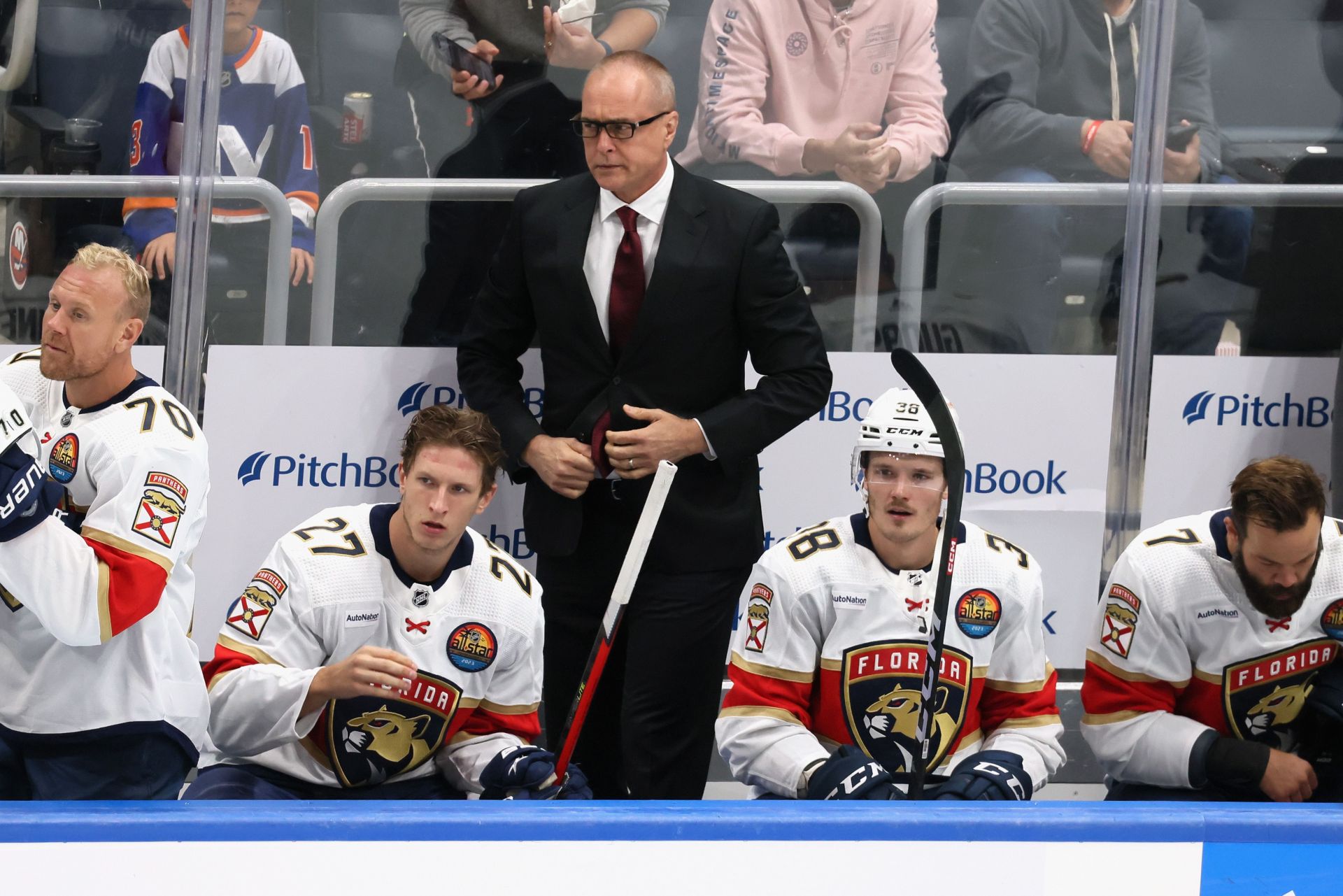 Head coach Paul Maurice of the Florida Panthers