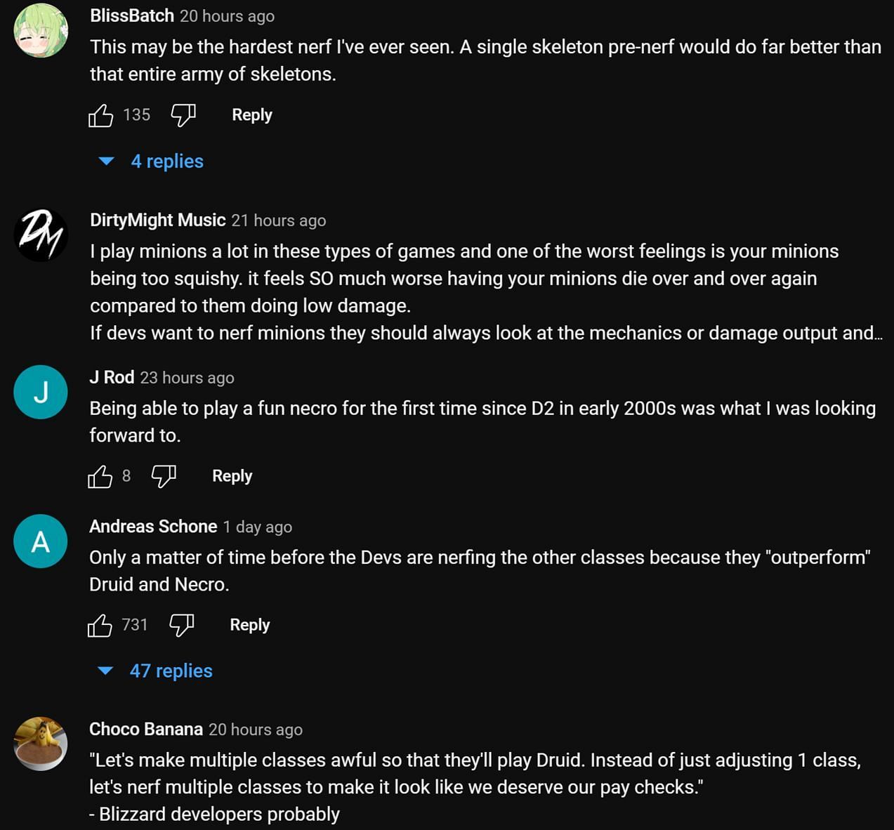 Fans in the YouTube comments section reacting to the streamer&#039;s clip (Image via Asmongold Clips/YouTube)