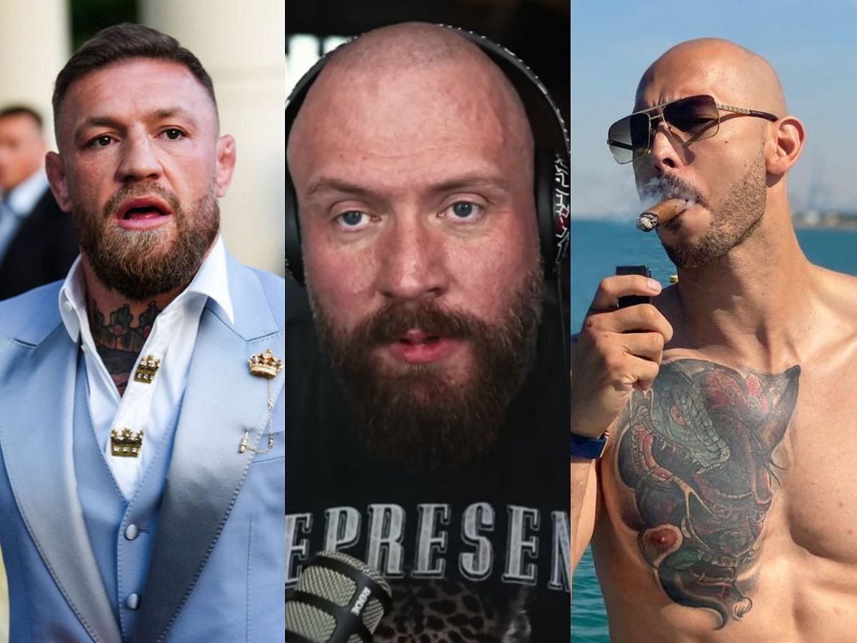 Conor McGregor and Andrew Tate target the Twitch streamer (Image via Sportskeeda)