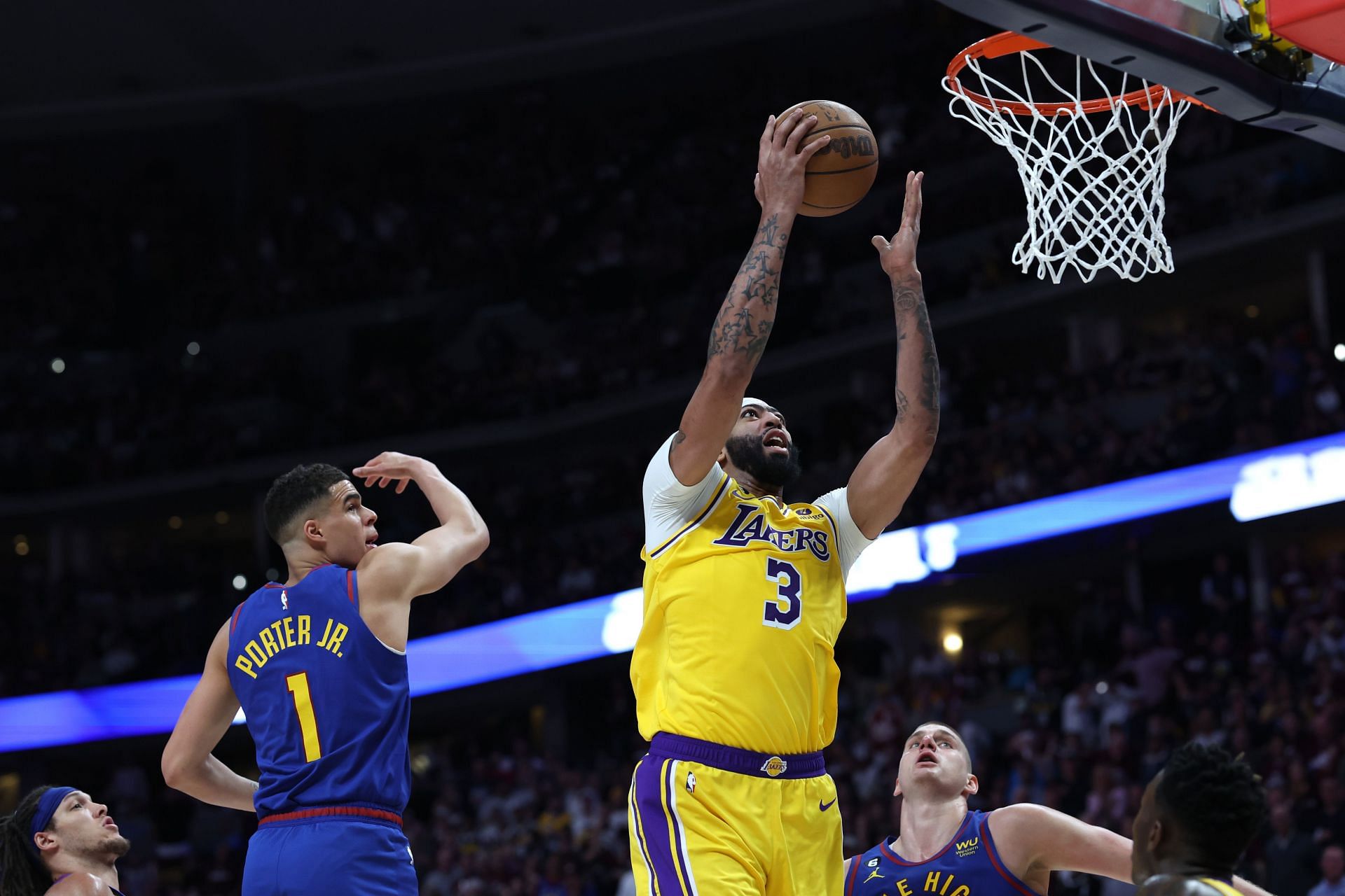Los Angeles Lakers v Denver Nuggets - Game One