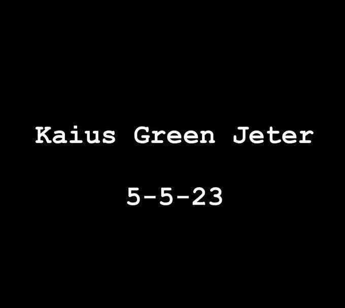 Yankees legend Derek Jeter, announces birth of son, Kaius Green