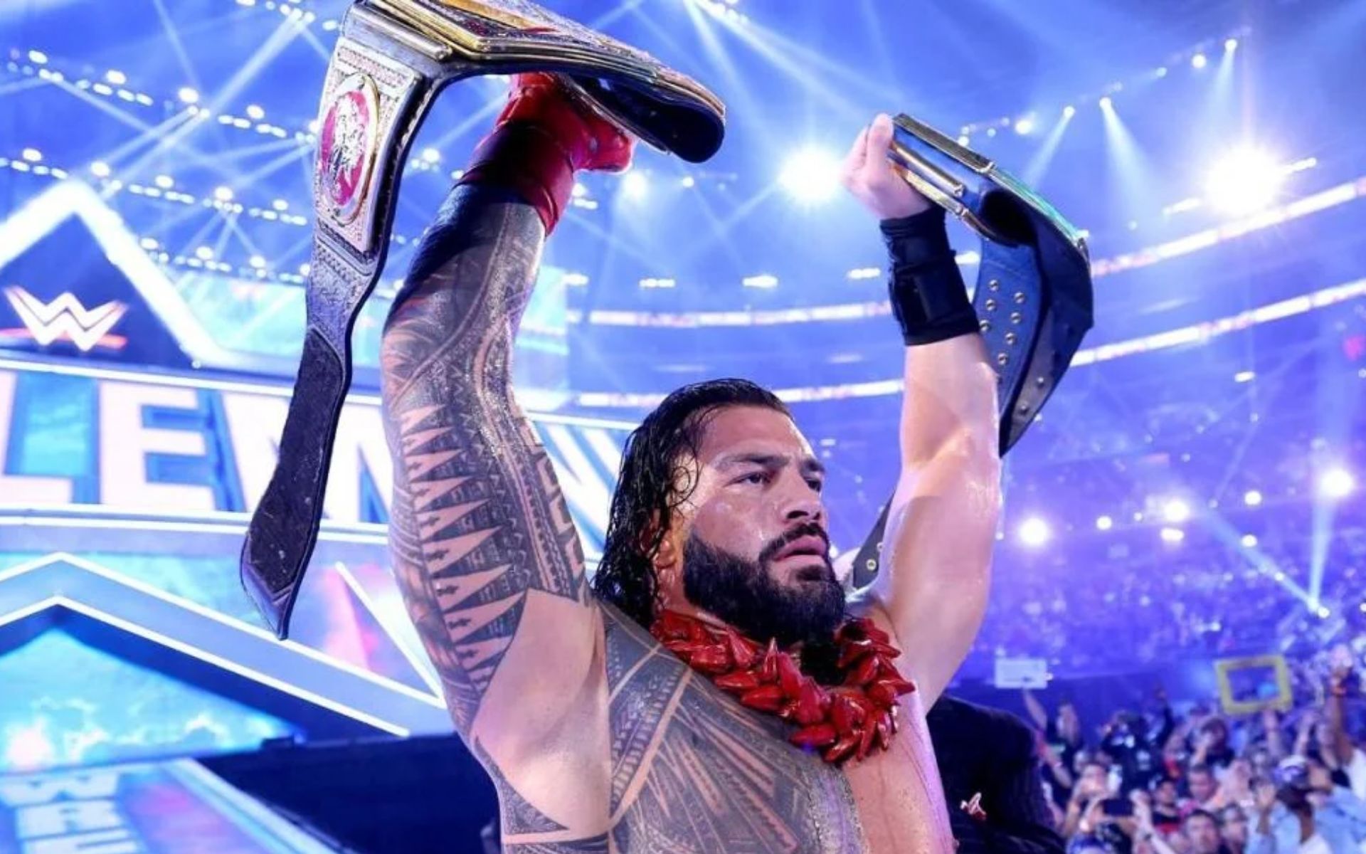 The Tribal Chief has entered and exited three consecutive WrestleManias as Universal Champion